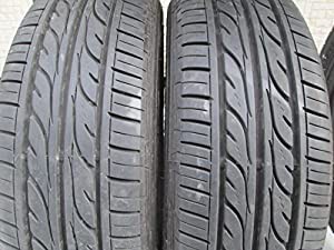 a599 175/65R14 夏2本セット サマータイヤ 175/65-14 175-65-14 DUNLOP ENASAVE EC202 パッソ ヴィッツ フィット キューブ(中古 