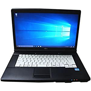 [中古パソコン][AT-704][大画面15.6型HD+][SSD搭載] 富士通 Lifebook A572/F (Core i3-3110M 2.4GHz/4GB/SSD128G/DVD/Wi-Fi/Web 