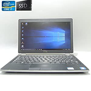 ★真夏セール★中古動作良品 12.5w ワイド液晶 DELL E6220 第2世代Core i7 2640M メモリ4GB 爆速SSD128G 無線LAN Wi-Fi可 Blueto