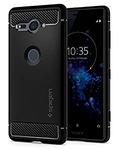 Spigen SONY Xperia 1 ケース [ SO-03L SOV40 ] / Xperia 1 Professional Edition (J9150) 対応 TPU 耐衝撃 米軍MIL規格取得 衝 