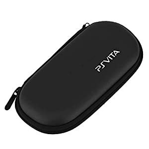 RDFJ PSVitaハードポーチ PS Vita2000/1000/PSP対応保護カバー PSV収納ケース (ブラック)(中古品)