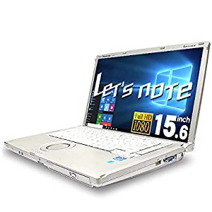 ノートパソコン 中古 Panasonic Let'snote CF-B11AW Core i5 4GBメモリ 15.6インチ Windows10 Office 付き(中古品)