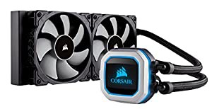 Corsair H100i Pro RGB 水冷一体型CPUクーラー [Intel/AMD両対応] Corsair LINK対応 FN1195 CW-9060033-WW(中古品)