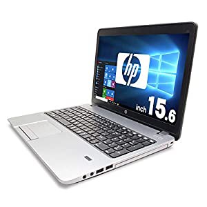 ノートパソコン 中古 HP ProBook 450 G1 Core i3 4GBメモリ 15.6インチ DVDマルチ Windows10 MicrosoftOffice2010(中古品)