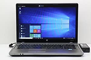 【中古】 hp ProBook 4740s Core i5 3230M 2.6GHz/4GB/320GB/DVD/17.3W/WXGA++(1600x900)/Win10/Radeon HD 7650M(中古品)