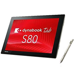 東芝 PS80DSGK7L7AD21 dynabook Tab S80/D：Atom Z8350、4GB、64GB_フラッシュメモリ、デジタイザー＋タッチパネル付10.1型WUXGA