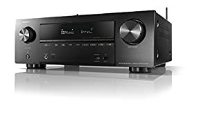 Denon AVレシーバー 7.2ch Dolby Atmos/DTS:X/HDR/HEOS/Airplay2対応 ブラック AVR-X1500H-K(中古品)