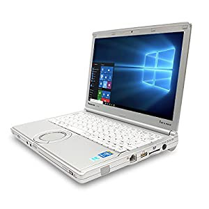 ノートパソコン 中古 Panasonic Let'snote SX3E Core i5 4GBメモリ 12.1インチ DVDマルチ Windows10 Office 付き(中古品)