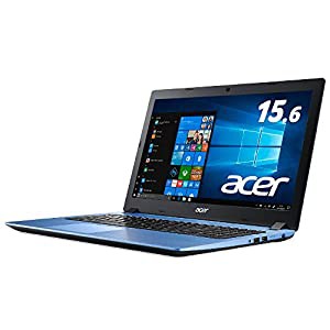 Acer ノートパソコンAspire 3 A315-32-N14U/BF (Celeron/4GB/256GB SSD/ドライブなし/15.6型/Windows 10/Office H&B/ブルー)(中 