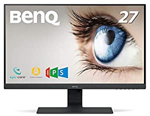 BenQ GW2780 アイケアモニター (27インチ/IPS/ノングレア/ブルーライト軽減/ベゼルレス/輝度自動調整機能(B.I.)搭載/スピーカー(