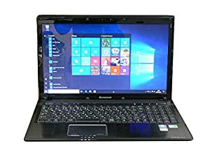 ノートパソコン 中古パソコン Lenovo G560 0679 ブラック テンキー ノート 本体 Windows10 レノボ Core i3 DVD 4GB/320GB(中古品