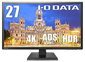 アイ・オー・データ 4K モニター 27インチ 4K(60Hz) PS5 PS4 Pro HDR ADSパネル HDMI×3 DP×1 3年保証 日本メーカー EX-LD4K271