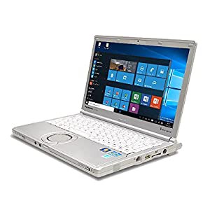 ノートパソコン 中古 Panasonic Let'snote CF-SX2AD Core i5 4GBメモリ 12.1インチ Windows10 Office 付き(中古品)