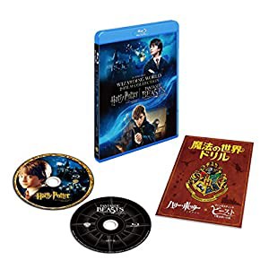 ハリー・ポッターと賢者の石 & ファンタスティック・ビーストと魔法使いの旅 魔法の世界 入学セット ブルーレイ (2枚組) [Blu-ra