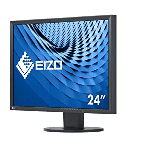 EIZO EV2430-BK 液晶ディスプレイ 24.1型 / 1920×1200 / DVI、D-Sub、DisplayPort / ブラック / スピーカー:あり(中古品)