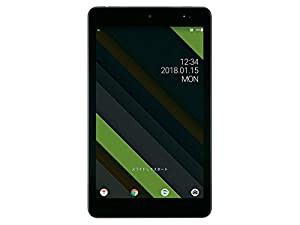 au KYOCERA Qua tab QZ8 モカブラック KYT32SKA 白ロム(中古品)