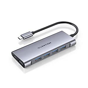 LENTION 6in1 USB Type-C ハブ CB-C35 USB 3.0 4K HDMI PD充電 60W USB-C タイプc typec usbc MacBook Pro (2016-2022 / M1 M2) 