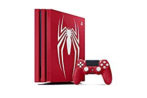 PlayStation 4 Pro Marvel's Spider-Man Limited Edition　スパイダーマン・リミテッドエディション PS4 本体(中古品)