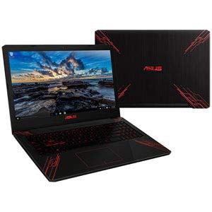 ASUS ノートパソコン FX570UD ブラック FX570UD-I5S2RO(中古品)