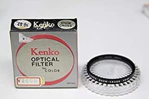 Kenko レンズフィルター スノークロス 49mm クロス効果用(中古品)