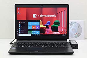 【中古】 東芝 dynabook R73/D Core i5 6300U 2.4GHz/8GB/128GB(SSD)/Multi/13.3W/FWXGA(1366x768)/Win10 リカバリメディア付属(