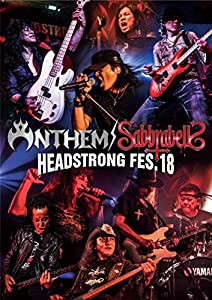 ANTHEM / SABBRABELLES HEADSTRONG FES.18【通常盤DVD(日本語解説書封入)】(中古品)