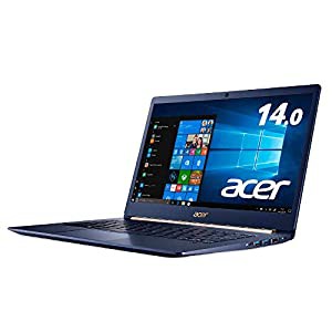 【Amazon.co.jp限定】Acerノートパソコン Swift5/軽さ970g/薄さ14.9mm/14.0型FHD/Core i5/8GB/512GB SSD/ドライブなし/Windows 1