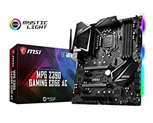 MSI MPG Z390 Gaming Edge AC LGA1151 (Intel 第8世代と第9世代) M.2 USB 3.1 Gen 2 DDR4 HDMI DP Wi-Fi SLI CFX ATX Z390 ゲー 