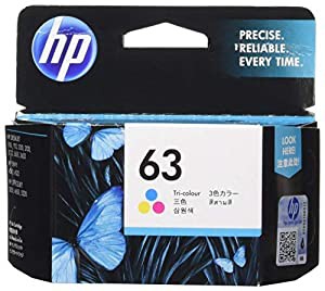【Amazon.co.jp 限定】HP 63 インクカートリッジ カラー(中古品)