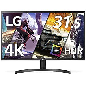 LG モニター ディスプレイ 32UK550-B 31.5インチ/4K/HDR10/VA非光沢/HDMI×2、DP/FreeSync/スピーカー/高さ調節/フリッカーセー 