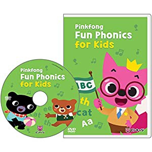 Pinkfong Fun Phonics for Kids DVD ピンキッツ ピンクフォン ファンフォニックス 英語 子供 幼児英語(中古品)