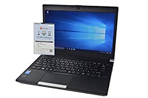 ノートパソコン 【OFFICE搭載】 TOSHIBA dynabook R734 第4世代 Core i5 4300M HD 13.3インチ 4GB/500GB/ドライブ非搭載/Webカメ