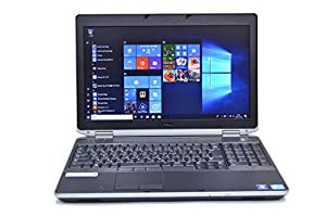 中古ノートパソコン DELL LATITUDE E6530 Core i7-3520M (2.90GHz) メモリ4G Windows10 64bit マルチ WiFi USB3.0 テンキー(中古