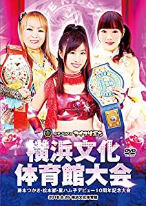 アイスリボン横浜文化体育館大会 藤本つかさ、松本都、星ハム子デビュー10周年記念大会 2018.8.26 横浜文化体育館 [DVD](中古品)