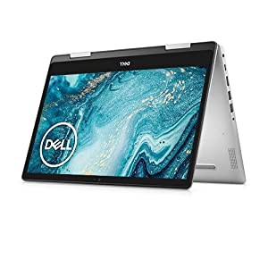 デル ノートパソコン Inspiron 14 5000 2-in-1 シルバー MI34CP-8WHB(中古品)