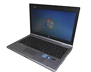 ワケあり(バッテリーNG) HP EliteBook 2560p (QG648PA#ABJ) Windows7 中古ノートパソコン 無線LAN Core i5-2540M 2.6GHz/4GB/500