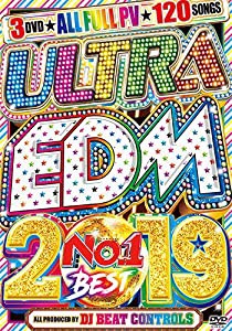 2019年最新ウルトラEDMベスト ALLフルPV 洋楽DVD Ultra EDM 2019 No.1 Best - DJ Beat Controls 3枚組(中古品)