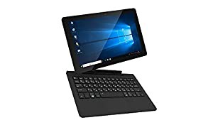 KEIAN WiZ 2in1PC Windows10搭載 KIC102-BK ブラック(中古品)