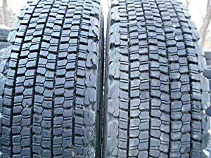 b685 225/80R17.5 冬2本セット スタッドレス LT 123/122L 更生 225/80-17.5 225-80-17.5 BRIDGESTONE W910 W900 チューブレス(中