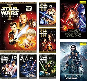 スター・ウォーズエピソード 1 ファントム・メナス、2 クローンの攻撃、3 シスの復讐、4 新たなる希望、5 帝国の逆襲、6 ジェダ 