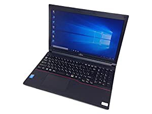 【中古】 富士通 LIFEBOOK A574/HX ノートパソコン Core i5 4300M 2.6GHz メモリ4GB HDD500GB DVDスーパーマルチ Windows10 Prof