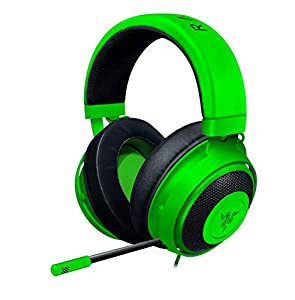 Razer Kraken Green ゲーミングヘッドセット アナログ接続 PS4 PS5 PC Switch スマートフォン 冷却ジェルパッド 【日本正規代理 