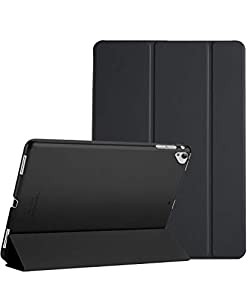 ProCase iPad Pro 12.9"ケース スマート 超スリム 軽量 スタンド 保護ケース 半透明フロスト バックカバー 適用機種：iPad Pro 1