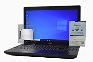 ノートパソコン 【Office搭載】 SSD 240GB (新 品 換 装) Acer TravelMate P453 BA50 第3世代 Core i5 3210M HD 15.6インチ 8GB/