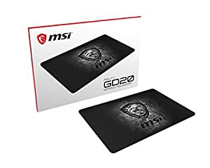 MSI Agility GD20 ゲーミングマウスパッド [320x220x5mm] MS491(中古品)