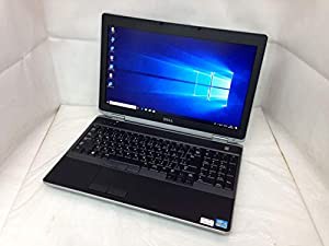 【中古】 デル Latitude E6530 ノートパソコン Core i7 3520M 2.9GHz メモリ8GB HDD750GB DVDスーパーマルチ Windows10 Professi