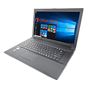 【Microsoft Office 2016搭載】【Win 10搭載】TOSHIBA B553/第三世代Core i5 2.5GHz以上/新品メモリー:8GB/新品SSD:256GB/DVDド 