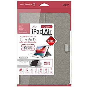 Digio2 iPad Air 2019 / iPad Pro 10.5 用 ハードケースカバー グレー TBC-IPA1907GY(中古品)