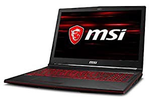 MSI (エムエスアイ) ゲーミングノートPC GL63-9RC-1050JP (Core i7・15.6インチ・メモリ 16GB・GTX 1050)(中古品)