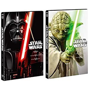 スター・ウォーズ オリジナル・トリロジー プリクエル・トリロジー セット DVD-BOX（3枚組） (初回生産限定)(中古品)